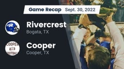 Recap: Rivercrest  vs. Cooper  2022