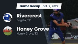 Recap: Rivercrest  vs. Honey Grove  2022