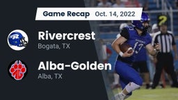 Recap: Rivercrest  vs. Alba-Golden  2022