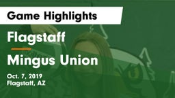 Flagstaff  vs Mingus Union  Game Highlights - Oct. 7, 2019