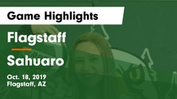 Flagstaff  vs Sahuaro Game Highlights - Oct. 18, 2019