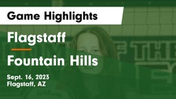 Flagstaff  vs Fountain Hills  Game Highlights - Sept. 16, 2023