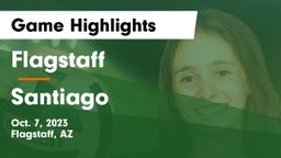 Flagstaff  vs Santiago Game Highlights - Oct. 7, 2023