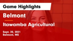 Belmont  vs Itawamba Agricultural Game Highlights - Sept. 20, 2021