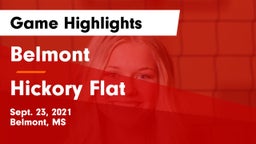 Belmont  vs Hickory Flat Game Highlights - Sept. 23, 2021