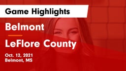 Belmont  vs LeFlore County Game Highlights - Oct. 12, 2021
