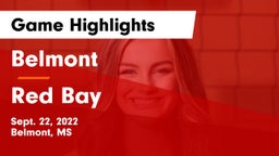 Belmont  vs Red Bay Game Highlights - Sept. 22, 2022