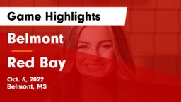 Belmont  vs Red Bay  Game Highlights - Oct. 6, 2022