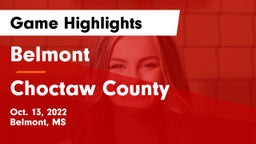 Belmont  vs Choctaw County Game Highlights - Oct. 13, 2022