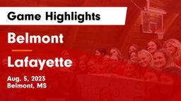 Belmont  vs Lafayette  Game Highlights - Aug. 5, 2023