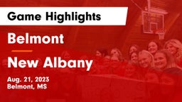 Belmont  vs New Albany  Game Highlights - Aug. 21, 2023