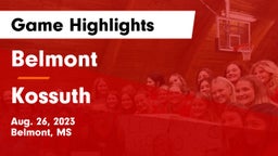 Belmont  vs Kossuth Game Highlights - Aug. 26, 2023