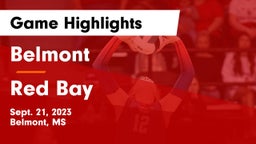 Belmont  vs Red Bay Game Highlights - Sept. 21, 2023