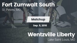 Matchup: Fort Zumwalt South vs. Wentzville Liberty  2016
