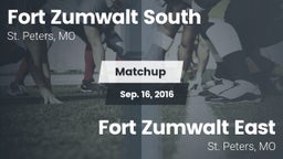 Matchup: Fort Zumwalt South vs. Fort Zumwalt East  2016