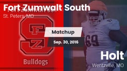 Matchup: Fort Zumwalt South vs. Holt  2016