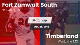 Matchup: Fort Zumwalt South vs. Timberland  2016