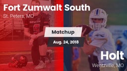 Matchup: Fort Zumwalt South vs. Holt  2018