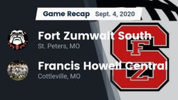 Recap: Fort Zumwalt South  vs. Francis Howell Central  2020