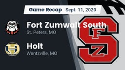 Recap: Fort Zumwalt South  vs. Holt  2020