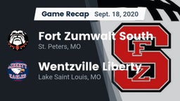 Recap: Fort Zumwalt South  vs. Wentzville Liberty  2020