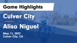 Culver City  vs Aliso Niguel  Game Highlights - May 11, 2022
