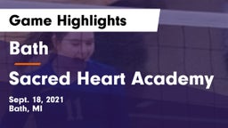 Bath  vs Sacred Heart Academy Game Highlights - Sept. 18, 2021