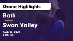 Bath  vs Swan Valley  Game Highlights - Aug. 20, 2022