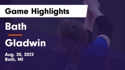 Bath  vs Gladwin  Game Highlights - Aug. 20, 2022