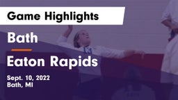 Bath  vs Eaton Rapids  Game Highlights - Sept. 10, 2022