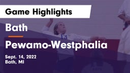 Bath  vs Pewamo-Westphalia  Game Highlights - Sept. 14, 2022