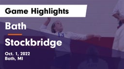 Bath  vs Stockbridge  Game Highlights - Oct. 1, 2022