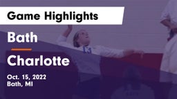Bath  vs Charlotte  Game Highlights - Oct. 15, 2022