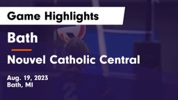Bath  vs Nouvel Catholic Central  Game Highlights - Aug. 19, 2023