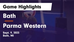 Bath  vs Parma Western Game Highlights - Sept. 9, 2023