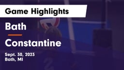 Bath  vs Constantine  Game Highlights - Sept. 30, 2023