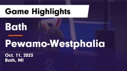 Bath  vs Pewamo-Westphalia  Game Highlights - Oct. 11, 2023