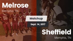 Matchup: Melrose vs. Sheffield  2017