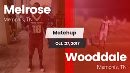 Matchup: Melrose vs. Wooddale  2017