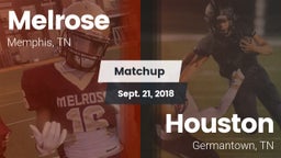 Matchup: Melrose vs. Houston  2018