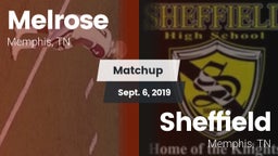Matchup: Melrose vs. Sheffield  2019