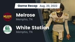 Recap: Melrose  vs. White Station  2022