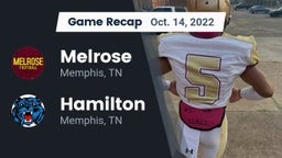 Recap: Melrose  vs. Hamilton  2022