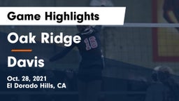 Oak Ridge  vs Davis  Game Highlights - Oct. 28, 2021