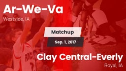 Matchup: Ar-We-Va vs. Clay Central-Everly  2017