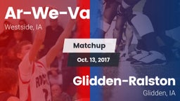 Matchup: Ar-We-Va vs. Glidden-Ralston  2017