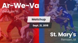 Matchup: Ar-We-Va vs. St. Mary's  2018