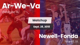 Matchup: Ar-We-Va vs. Newell-Fonda  2018