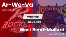 Matchup: Ar-We-Va vs. West Bend-Mallard  2019