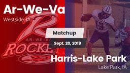 Matchup: Ar-We-Va vs. Harris-Lake Park  2019